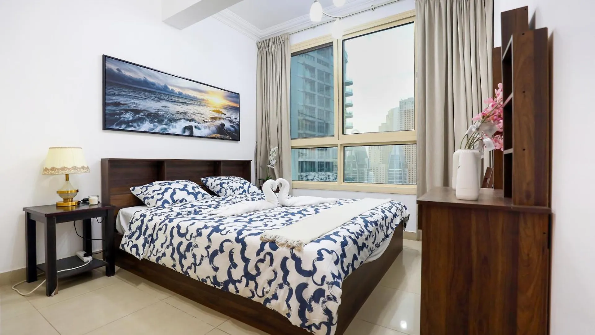 Superb 1Bed Marina View Pool Jbr Beach Parking Dubai