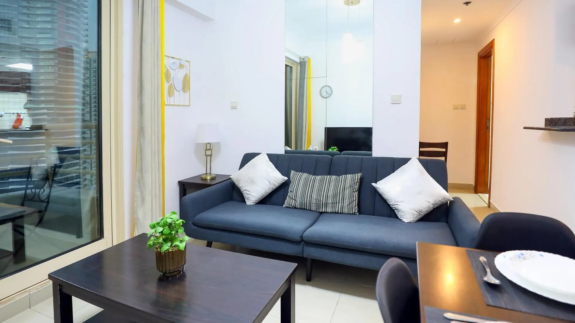 Superb 1Bed Marina View Pool Jbr Beach Parking Dubai United Arab Emirates
